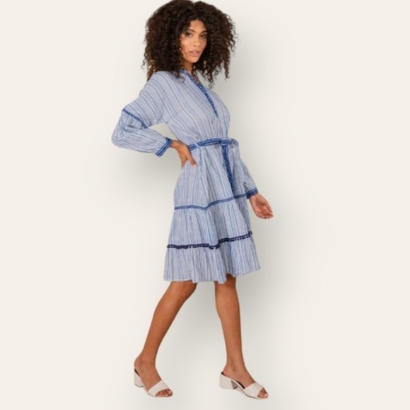 NEW RAGA Delphina Belted Dress  Large - Picture 4 of 11